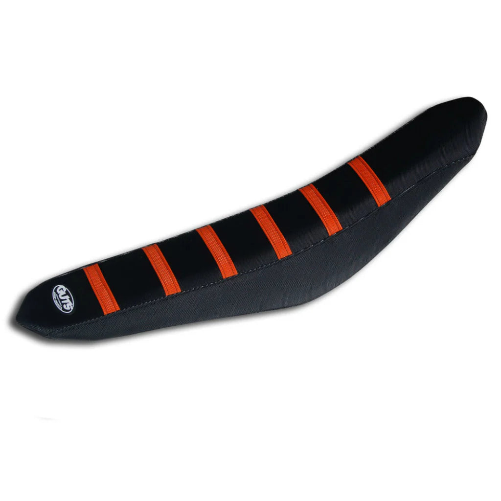 Guts Racing Gripper Ribbed Black/Orange Seat Cover For Surron Light Bee